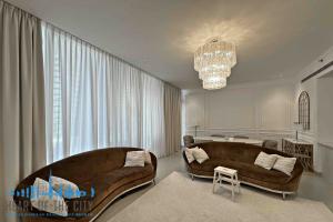 Sitting area in 2BR Apartment for rent in Lagoon Views, District One Mohammed Bin Rashid City, Dubai
